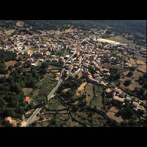 Veduta aerea di Austis