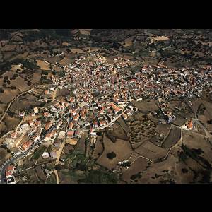 Veduta aerea di Ortueri