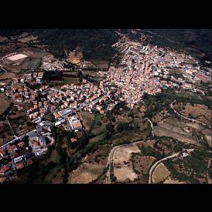 Veduta aerea di Sorgono